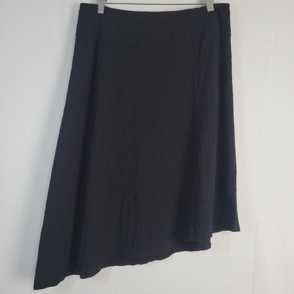 Prana Black Asymmetrical Skirt
